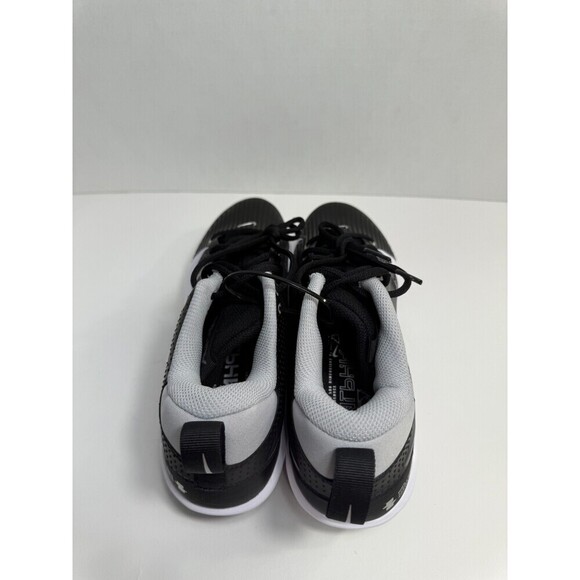 .9083 Nike Alpha Menace 4 Shark Molded Football Cleats Black/White-US 10 Mens - Picture 5 of 5